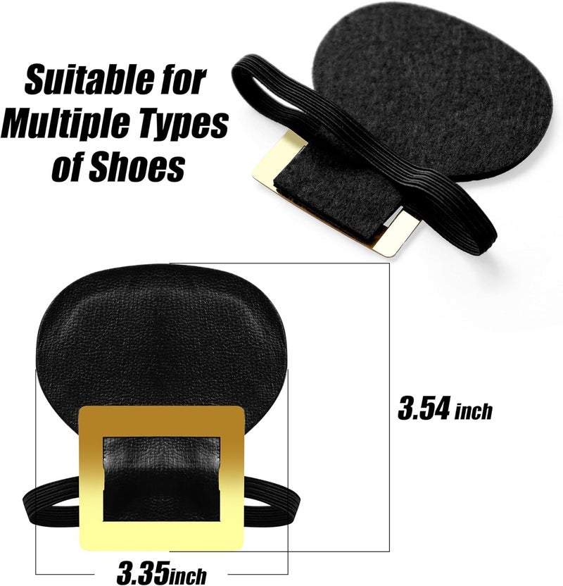 ErieCrest Store Colonial Pilgrim Shoes Buckle for Women Men: Historical Leprechaun Accessories - for 18th Century, Founding Father Costume - Image 2